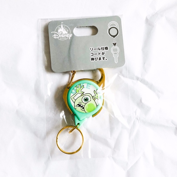 Disney Mike Wazowski Retractable Keychain - Picture 1 of 1